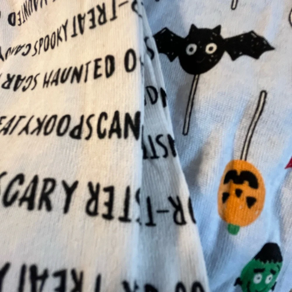NWT Cutie Pie Dreamers Infant 100% Cotton Halloween Candy 4-piece Sleep Set